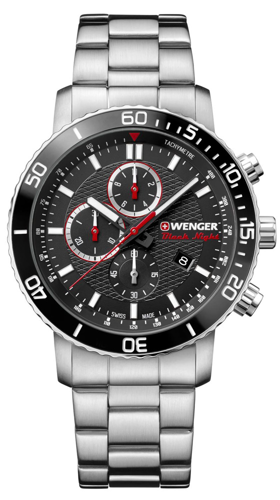 Wenger Roadster Black Night Chrono 01.1843.106