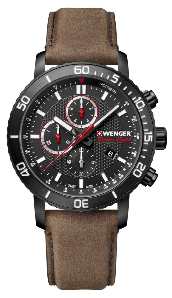 Wenger Roadster Black Night Chrono 01.1843.107