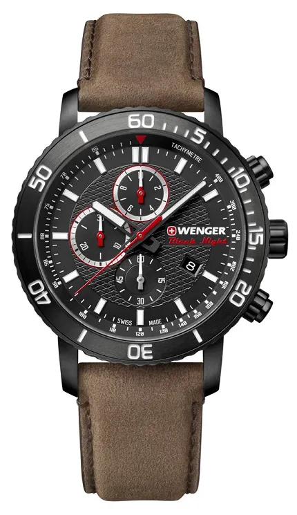 Wenger 01.1843.107 Roadster Roadster Black Night Chrono - zdjęcie 1