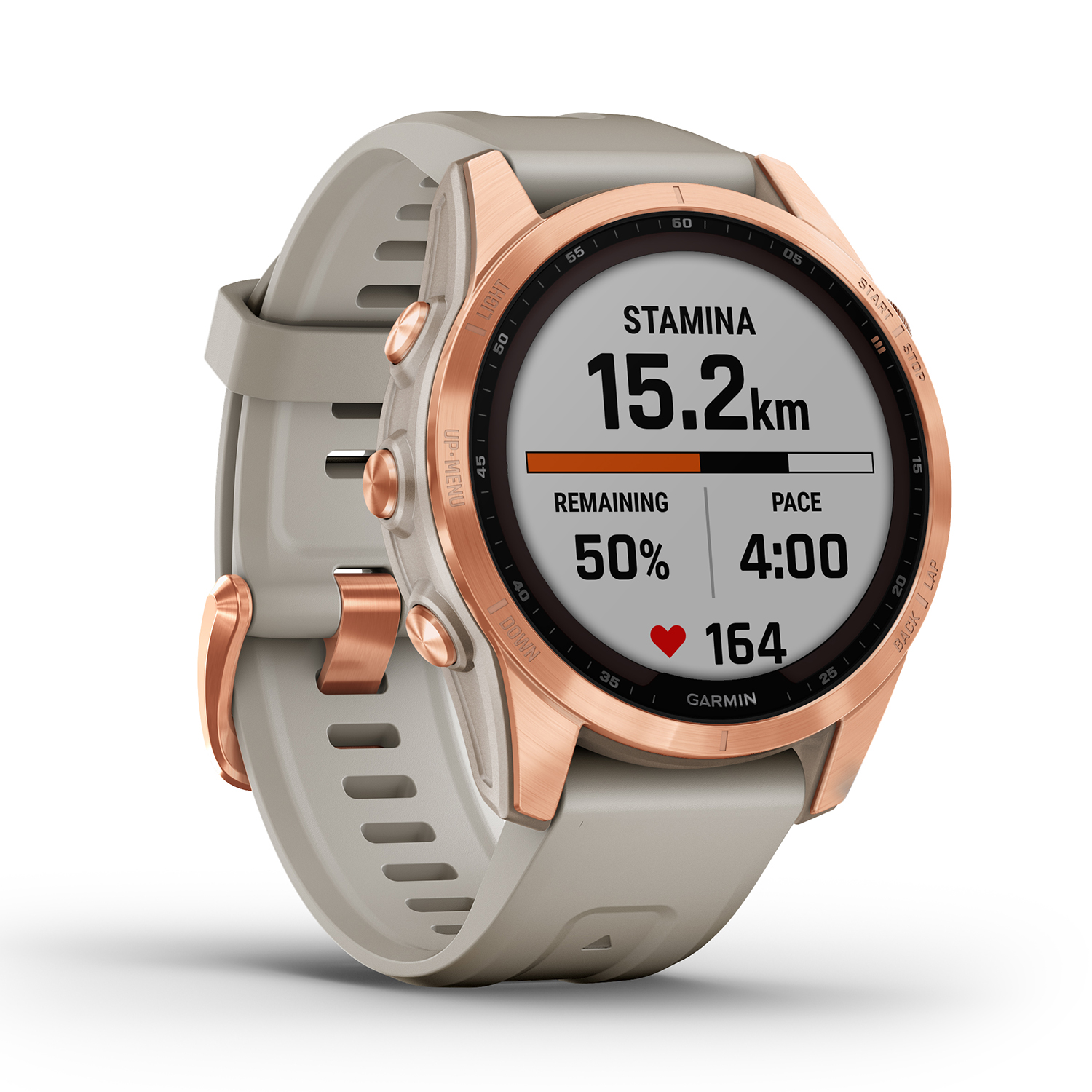 010-02539-11 zegarek męski Garmin Fenix biały - miniatura 9
