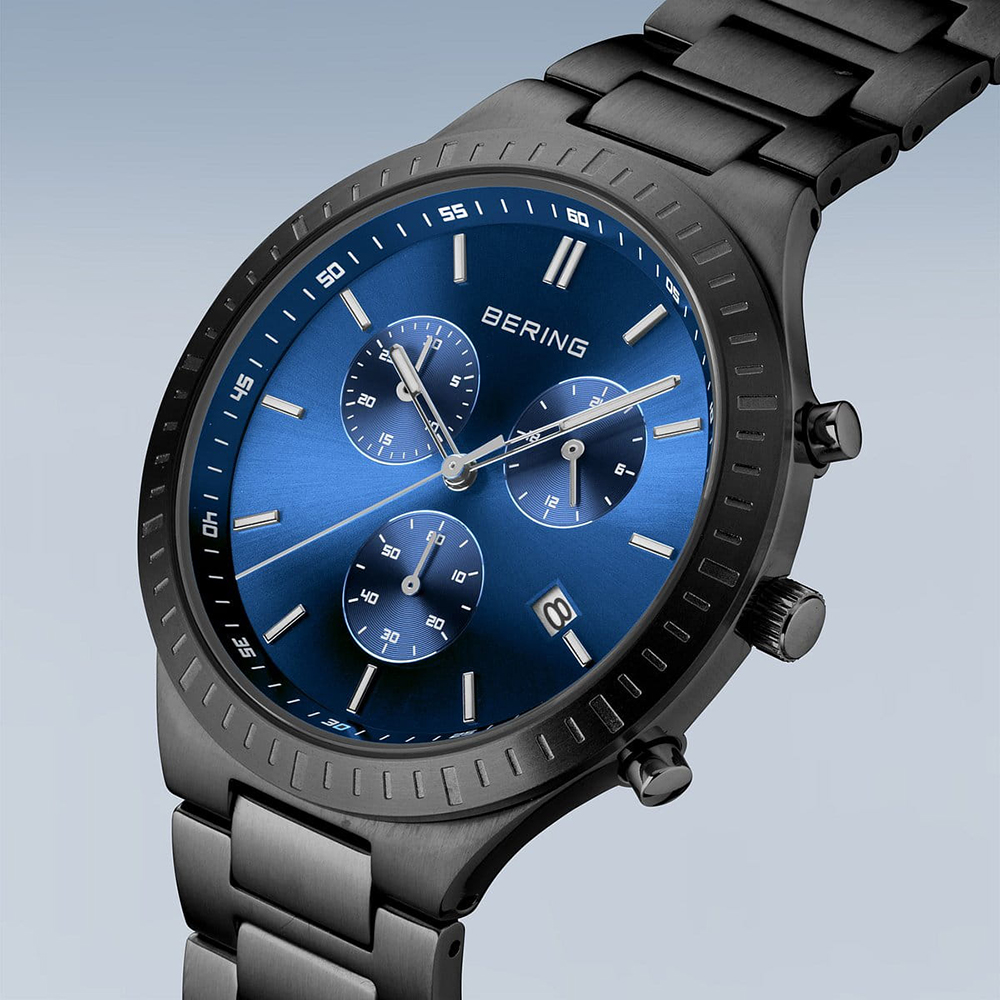 11743-727 zegarek niebieski fashion-modowy Titanium bransoleta - miniatura 5