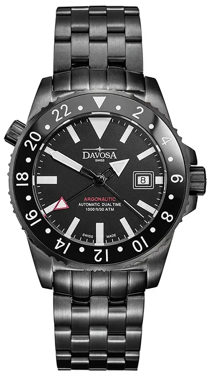 Davosa 161.512.80 Diving ARGONAUTIC DUAL TIME - zdjęcie 1