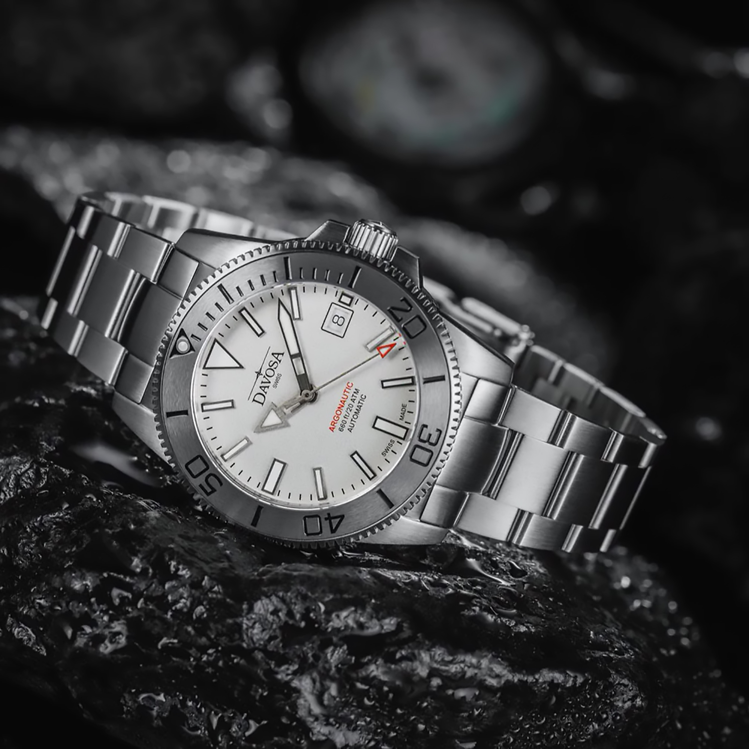 16153210 Diving zegarek męski klasyczny szafirowe - miniatura 5