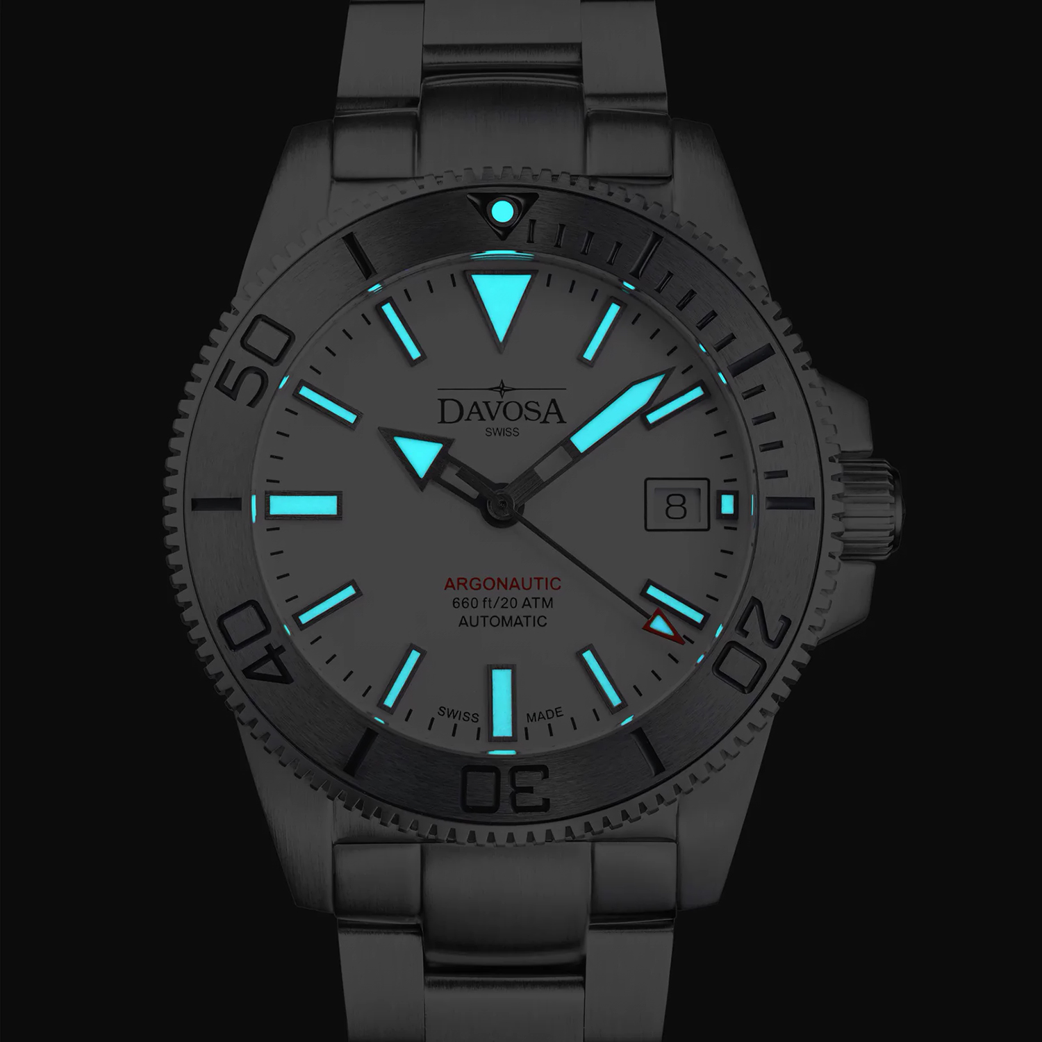 16153210 zegarek męski klasyczny Diving bransoleta - miniatura 2