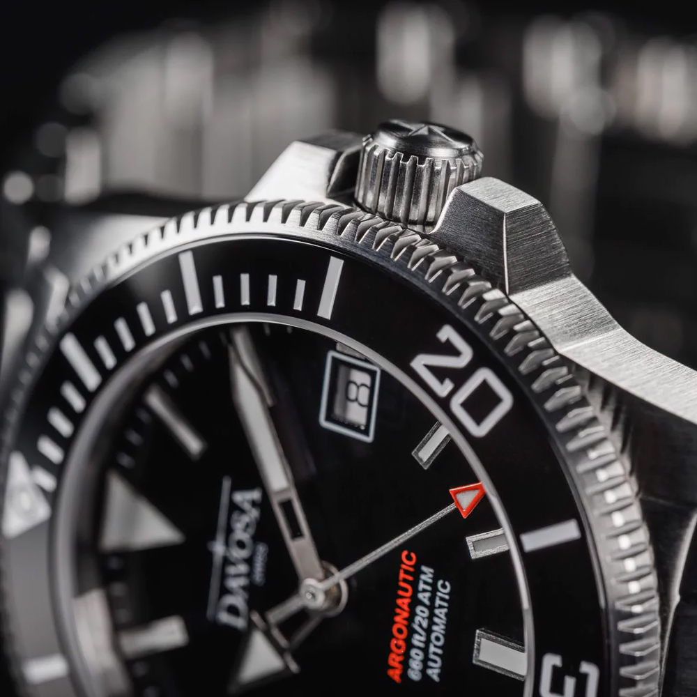 16153250 Diving zegarek męski klasyczny szafirowe - miniatura 9