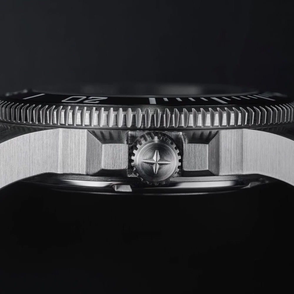 16153250 zegarek srebrny klasyczny Diving bransoleta - miniatura 5
