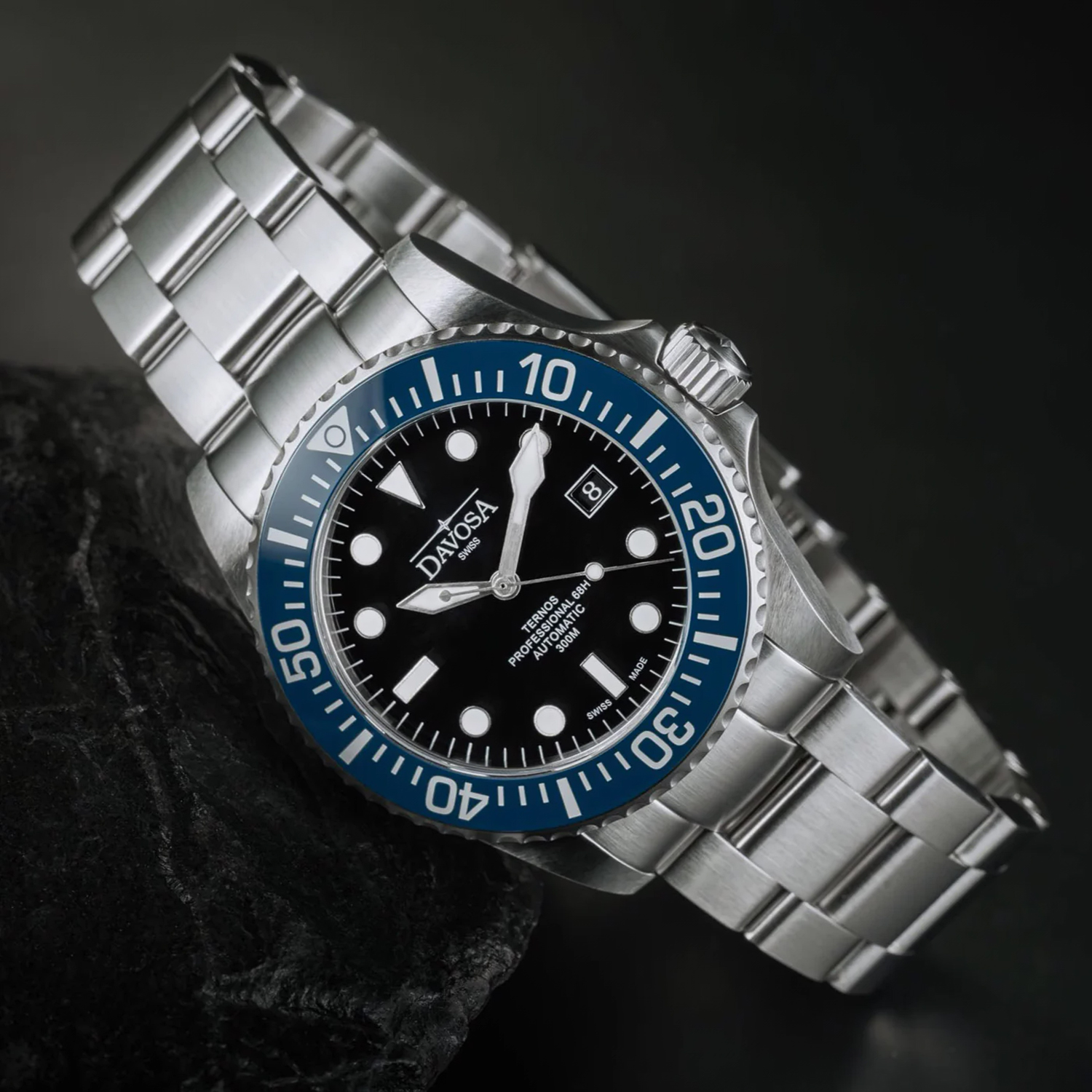 16153840 zegarek męski klasyczny Diving bransoleta - miniatura 2