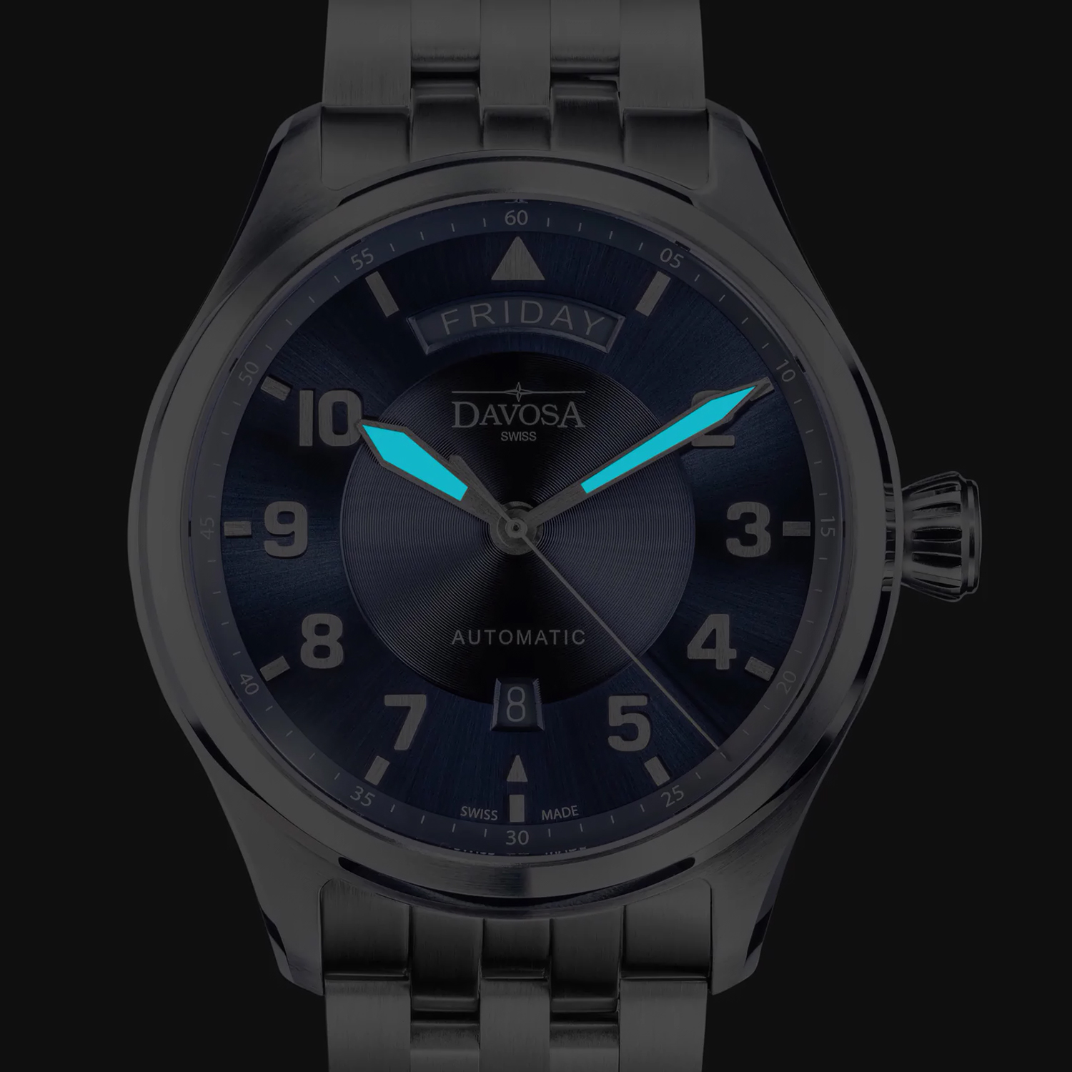 16158540 męski zegarek Pilot bransoleta - miniatura 2