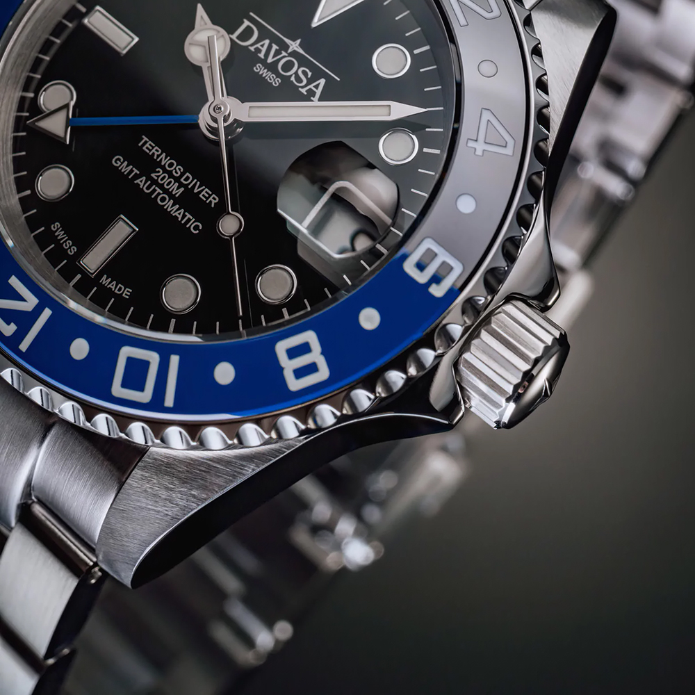 16159004 Diving zegarek męski elegancki szafirowe - miniatura 6
