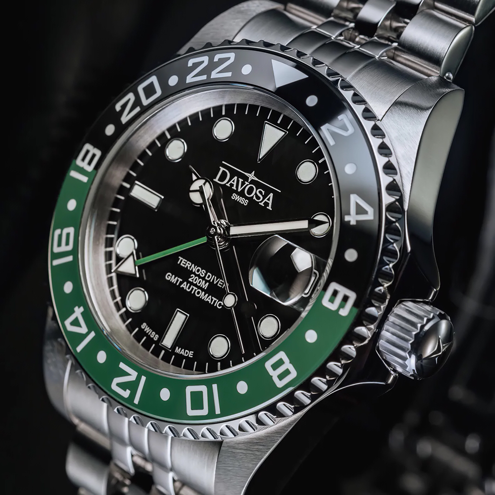 16159070 Diving zegarek męski elegancki szafirowe - miniatura 7