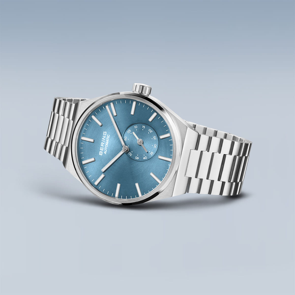 19441-Charity Automatic zegarek męski klasyczny szafirowe - miniatura 6