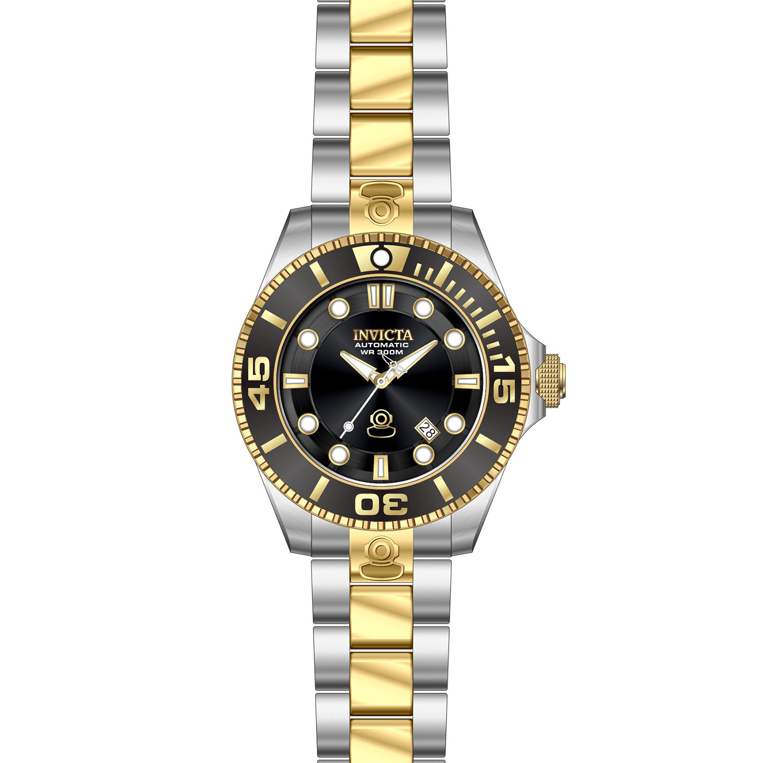 19803 zegarek srebrny klasyczny Pro Diver bransoleta - miniatura 2