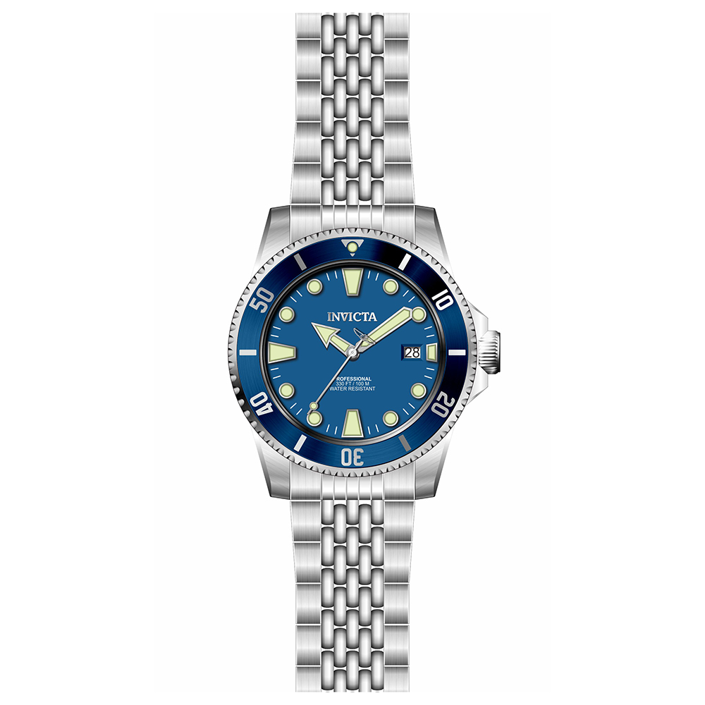 33503 zegarek srebrny klasyczny Pro Diver bransoleta - miniatura 2