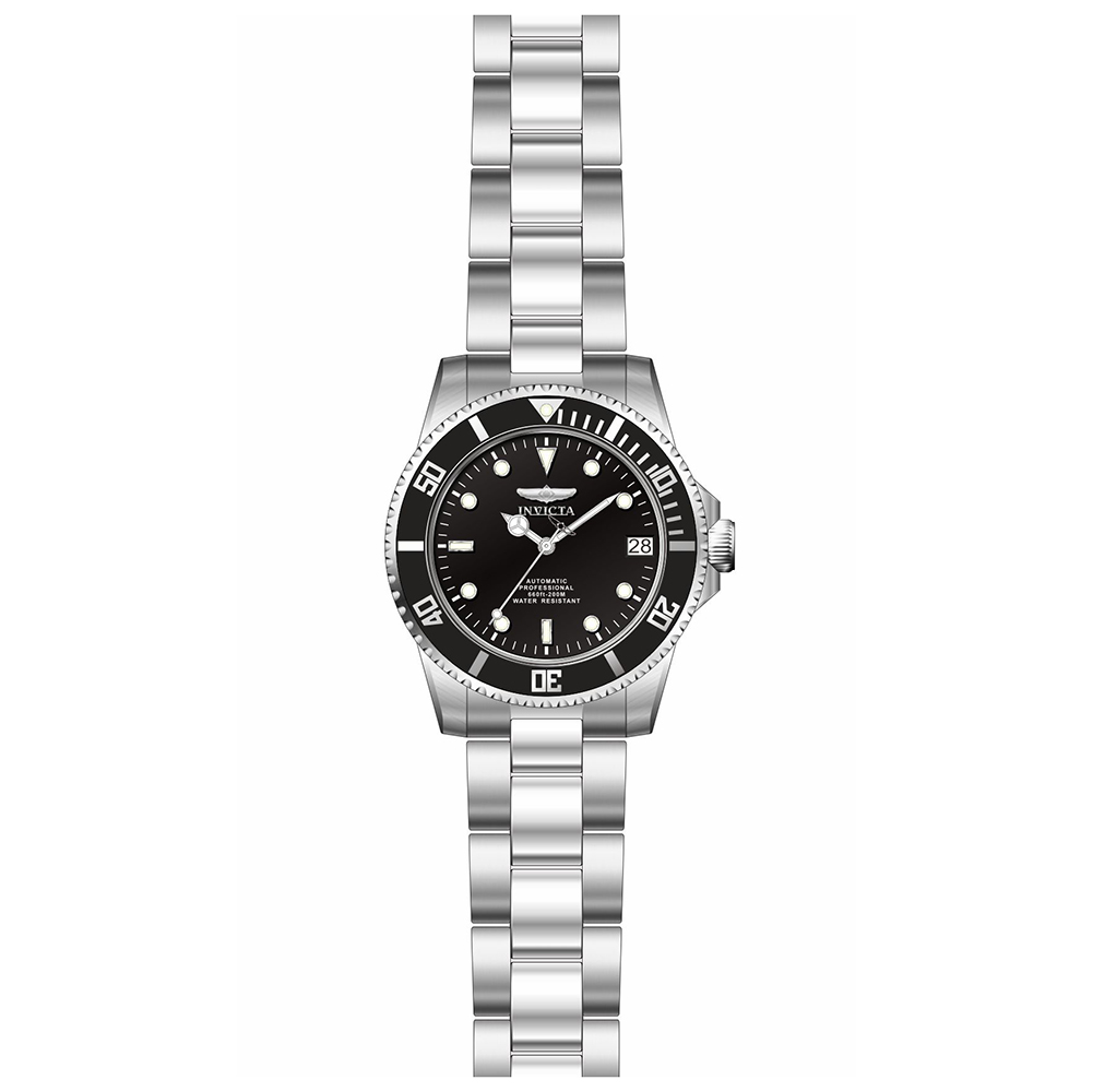 35705 zegarek srebrny klasyczny Pro Diver bransoleta - miniatura 3
