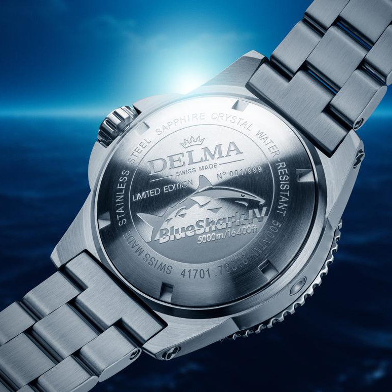 547017606034 zegarek męski Blue Shark IV - miniatura 3
