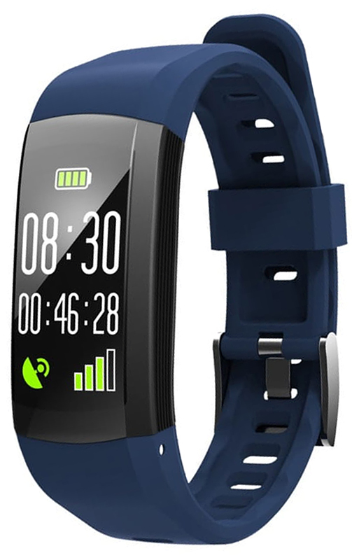 Garett 5903246282146 Męskie Smartband Opaska Sportowa Garett Fit 26 GPS Niebieski