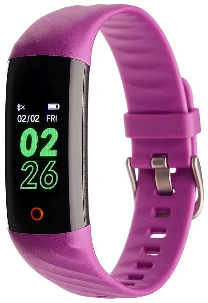 Garett 5903246282184 Smartbandy - Opaski sportowe Smartband Opaska Sportowa Garett Fit 14 Fioletowy - zdjęcie 1