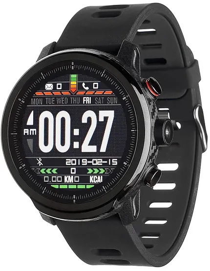 Garett 5903246282245 Męskie Smartwatch Garett Sport 29 Czarny - zdjęcie 1