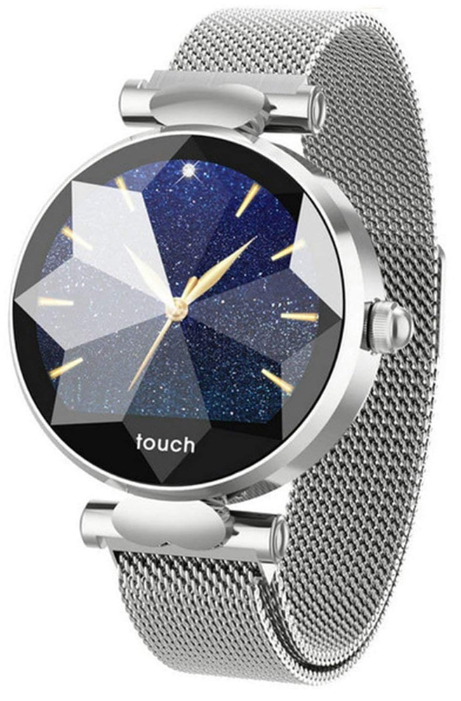 Garett 5903246282825 Damskie Smartwatch Garett Women Lisa srebrny stalowy