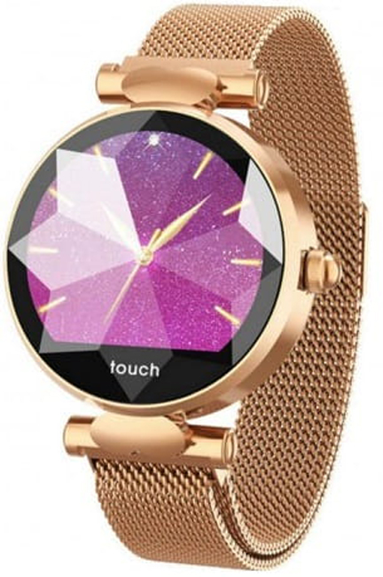 Garett 5903246282832 Damskie Smartwatch Garett Women Lisa złoty stalowy