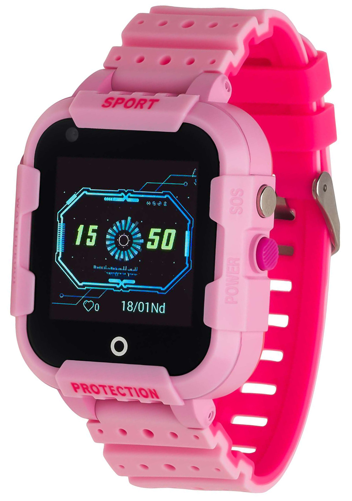 Garett Smartwatch Garett Kids 4G różowy 5903246284669