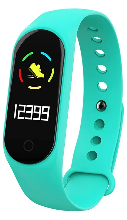 Garett 5903246286625 Smartbandy - Opaski sportowe Smartband Opaska Sportowa Garett Fit 7 Plus RT zielony - zdjęcie 1