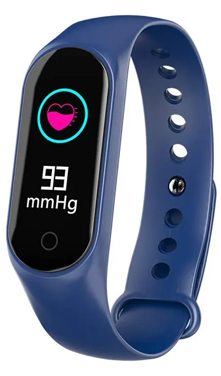 Garett 5903246286632 Smartbandy - Opaski sportowe Smartband Opaska Sportowa Garett Fit 7 Plus RT niebieski - zdjęcie 1