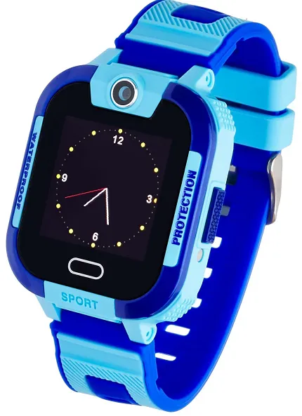 Garett 5903246286885 Dla dzieci Smartwatch Garett Kids 4You niebieski - zdjęcie 1