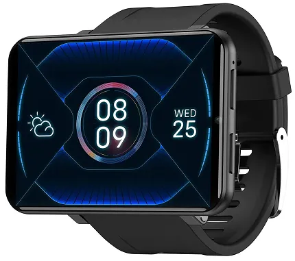 Garett 5903246287073 Męskie Smartwatch Garett Watchphone One RT Czarny - zdjęcie 1