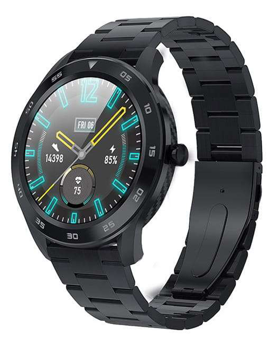 Garett Smartwatch Garett GT22S RT czarny stalowy 5903246287325
