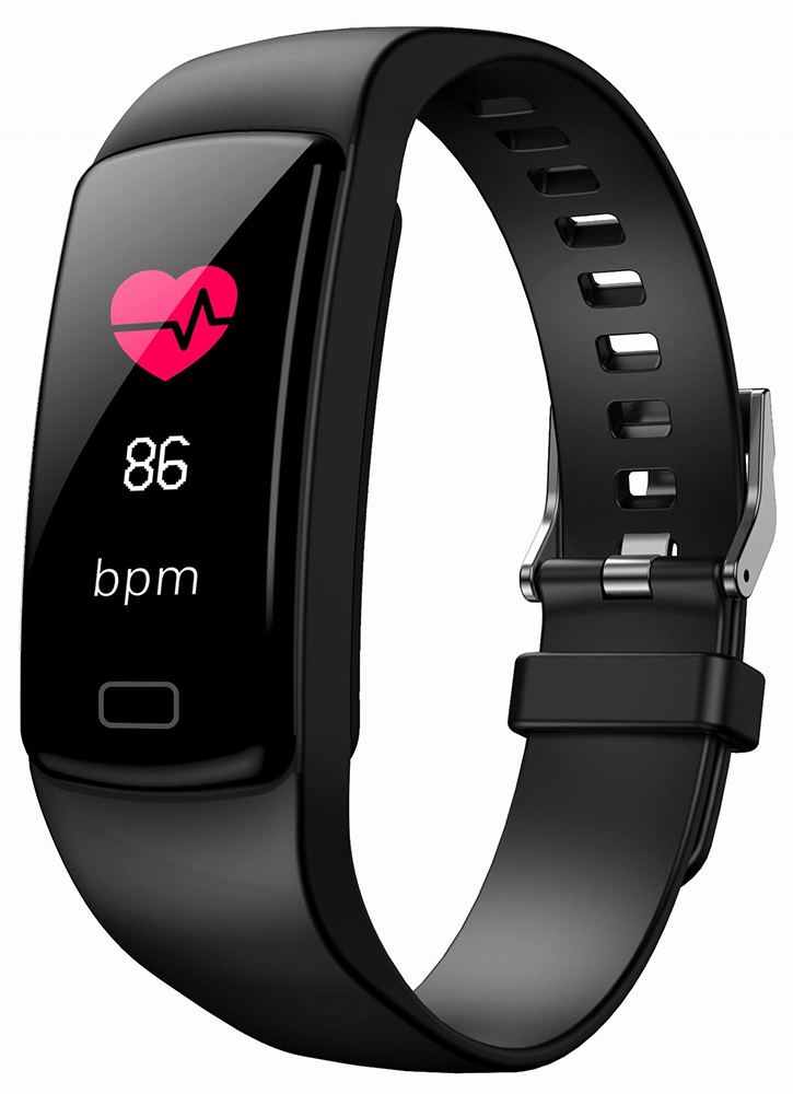 Garett Smartband Opaska Sportowa Garett Fit 16 Czarny 5903246289244
