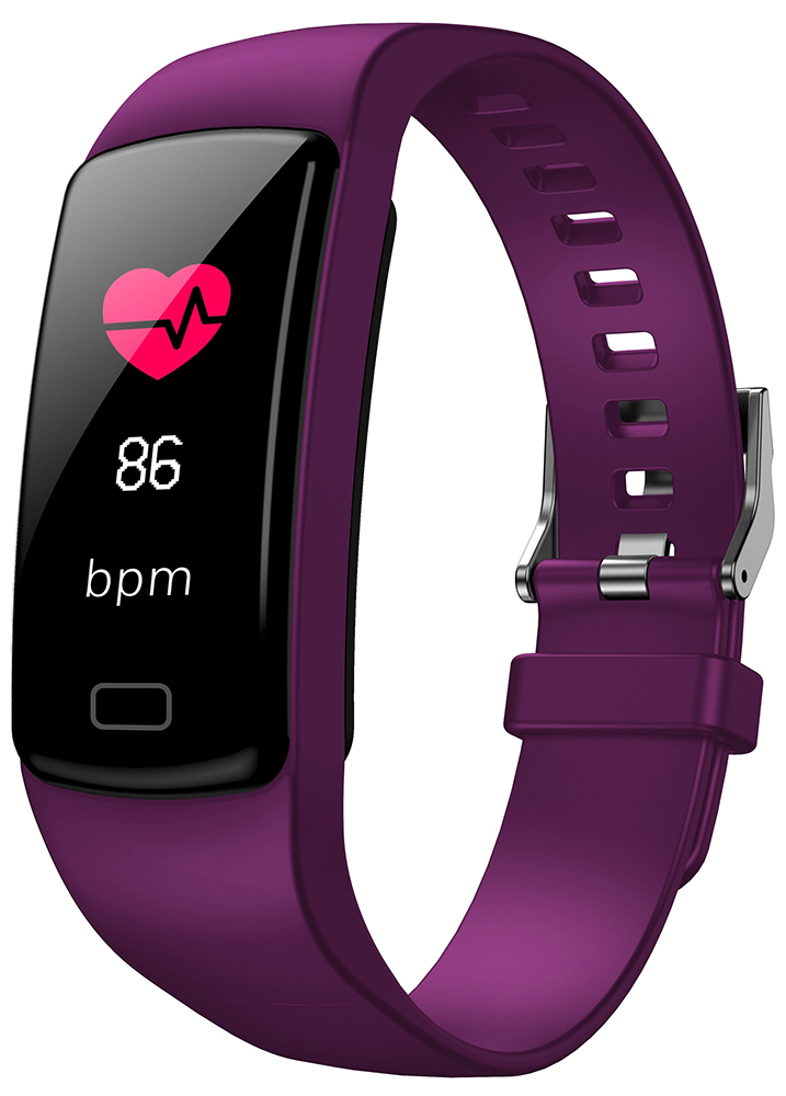 Garett Smartband Opaska Sportowa Garett Fit 16 Fioletowy 5903246289268