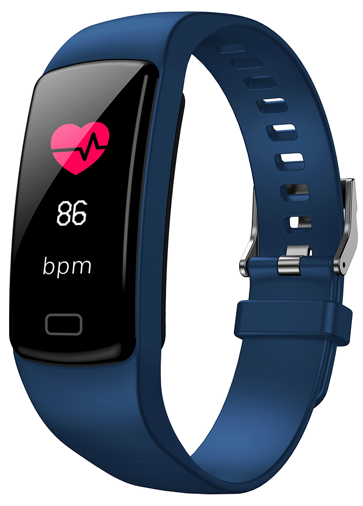 Garett Smartband Opaska Sportowa Garett Fit 16 Niebieski 5903246289275