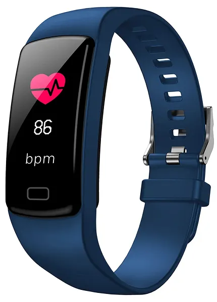 Garett 5903246289275 Smartbandy - Opaski sportowe Smartband Opaska Sportowa Garett Fit 16 Niebieski - zdjęcie 1