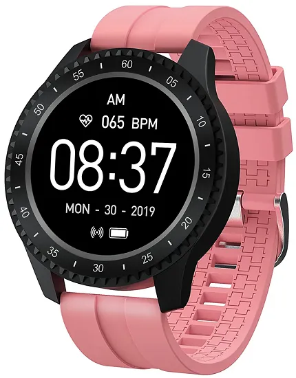 Garett 5903246289398 Męskie Smartwatch Garett Sport 12 RT Różowy - zdjęcie 1