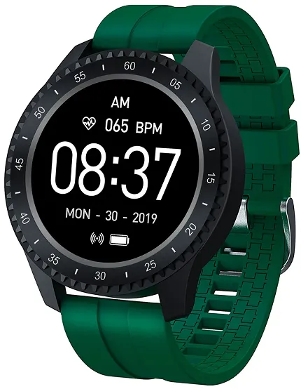 Garett 5903246289404 Męskie Smartwatch Garett Sport 12 RT Zielony - zdjęcie 1