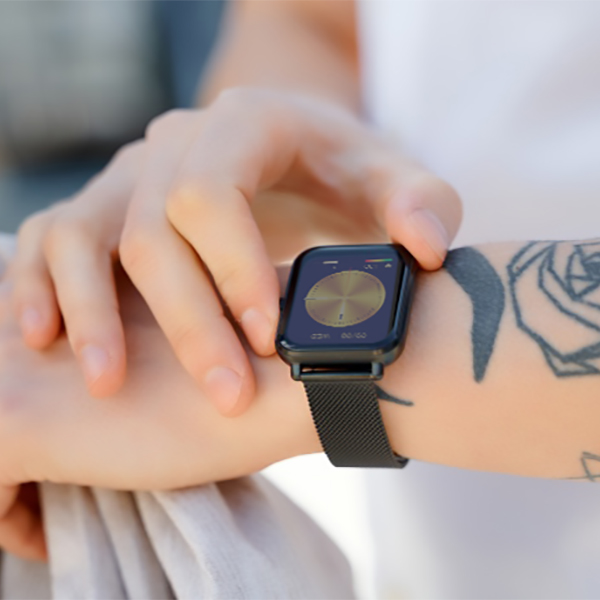 5904238484807 Smartwatch zegarek damski sportowy z tworzywa sztucznego - miniatura 10