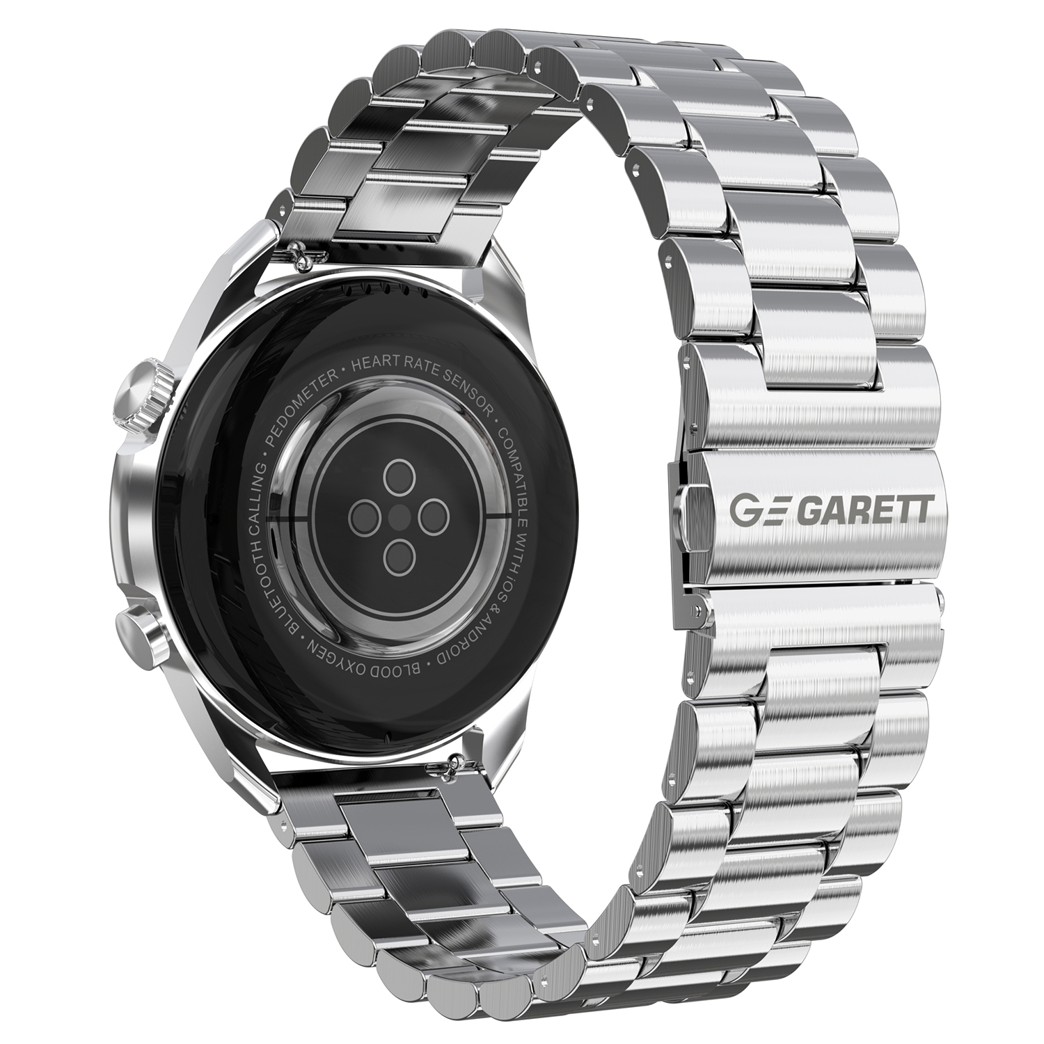 5904238485606 zegarek czarny sportowy Garett pasek - miniatura 5