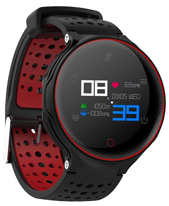 Garett Smartwatch Garett Sport 21 Czarny Czerwony 5906395193950