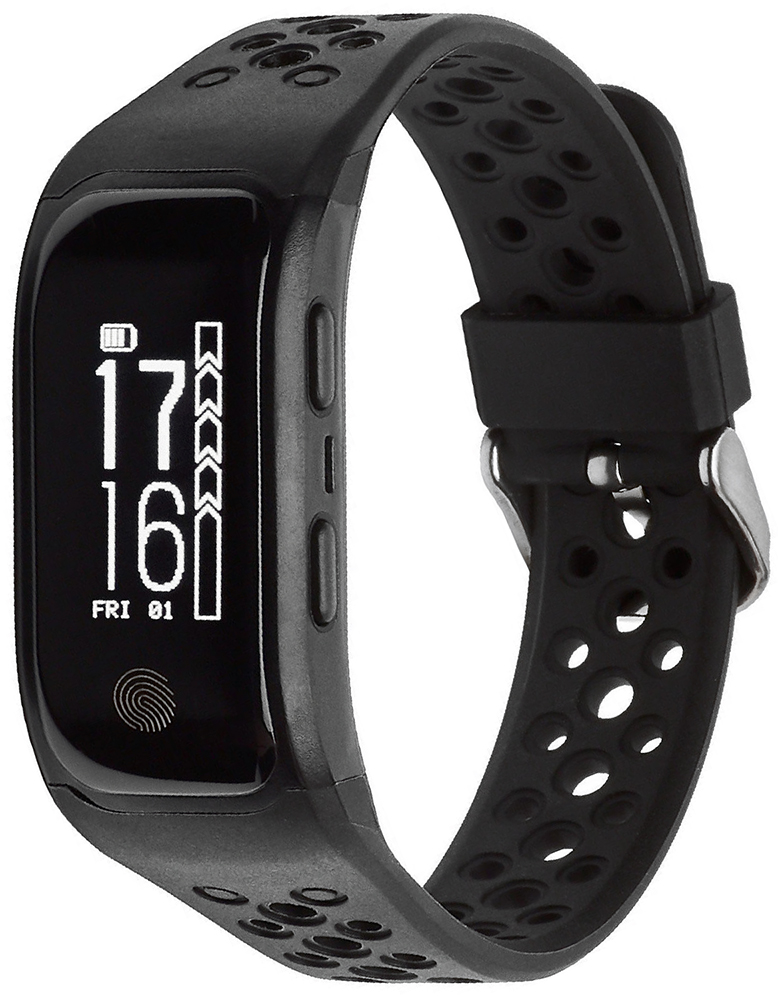 Garett Smartband Opaska Sportowa Garett Fit 20 GPS Czarny 5906874848746