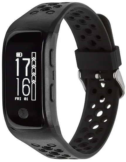 Garett 5906874848746 Smartbandy - Opaski sportowe Smartband Opaska Sportowa Garett Fit 20 GPS Czarny - zdjęcie 1