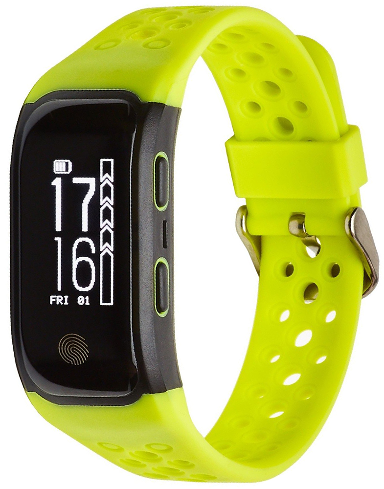Garett Smartband Opaska Sportowa Garett FIT 20 GPS Zielony 5906874848753
