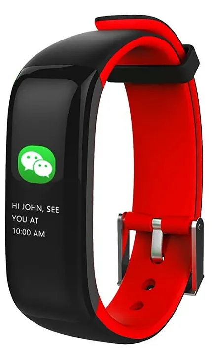 Garett 5906874848821 Smartbandy - Opaski sportowe Smartband Opaska Sportowa Garett FIT 11 Czerwony - zdjęcie 1