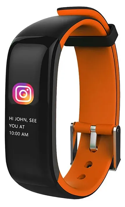 Garett 5906874848869 Smartbandy - Opaski sportowe Smartband Opaska Sportowa Garett FIT 11 Pomarańczowy - zdjęcie 1