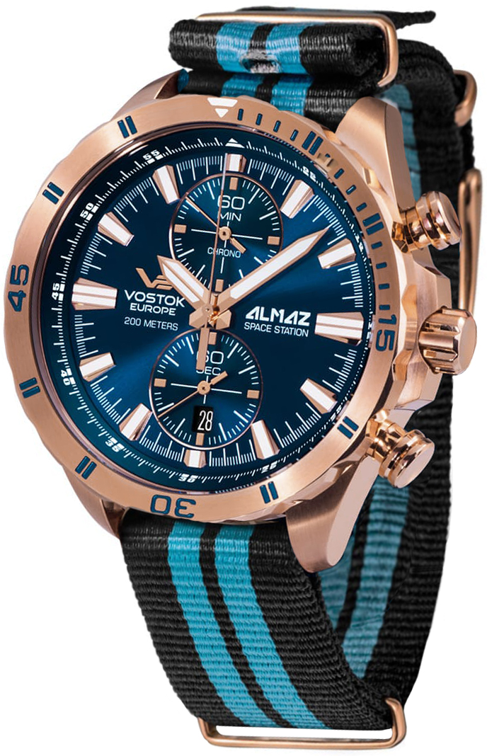 Vostok Europe Almaz Chrono 6S11-320B262NBB