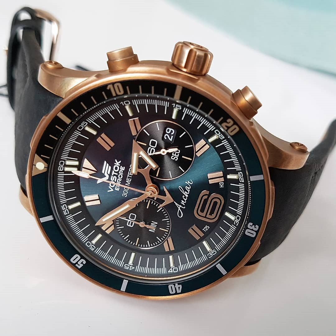 6S21-510O586S zegarek męski sportowy Anchar pasek - miniatura 9