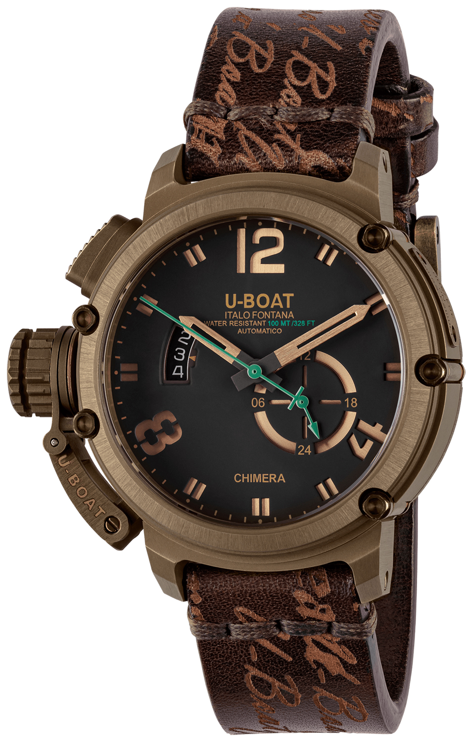 U-BOAT CHIMERA GREEN BRONZE LIMITED EDITION 8527