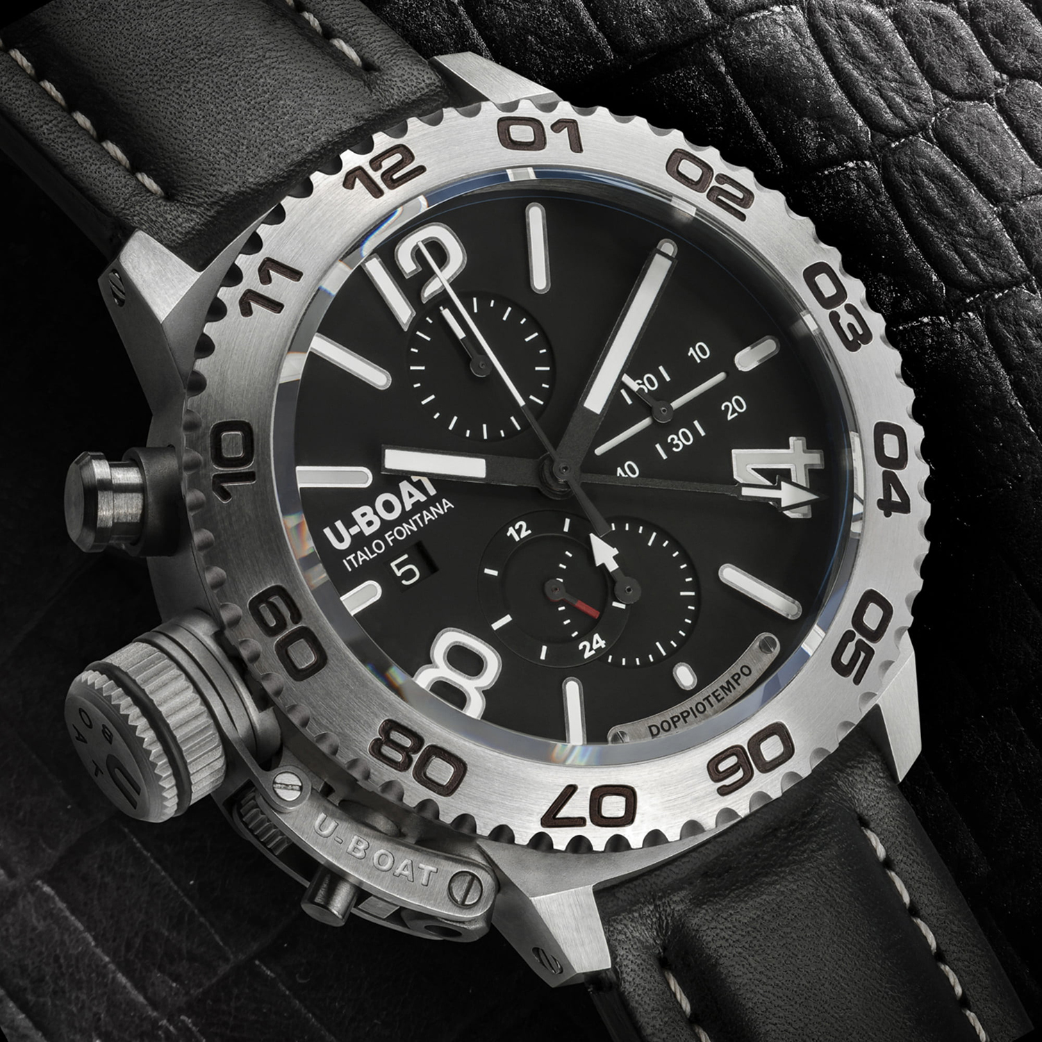 9016 zegarek męski Dual Time - miniatura 3