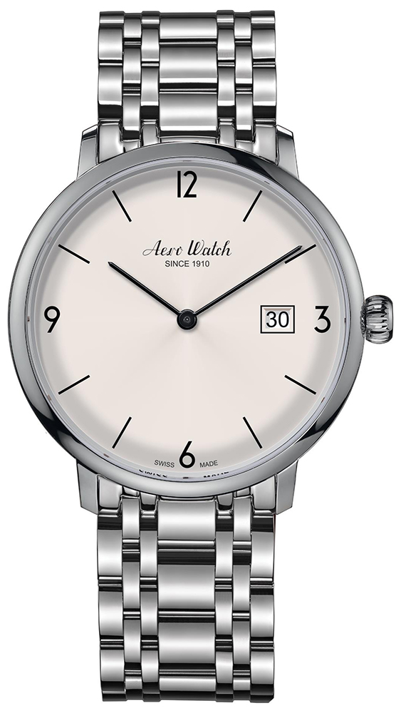Aerowatch HERITAGE SLIM QUARTZ A-21976-AA08-M