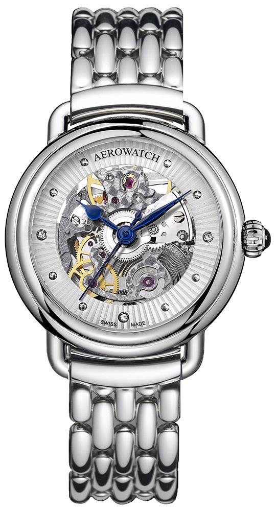 Aerowatch 1942 SKELETON LADY AUTOMATIC A-60960-AA18-M